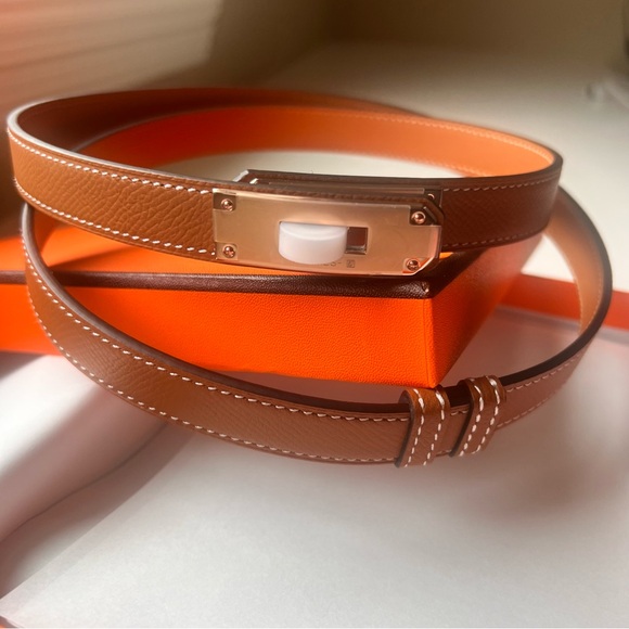 Hermes Kelly 18 Leather Belt - Picture 3 of 15